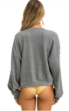 Load image into Gallery viewer, Aviator Nation Crew Sweatshirt Heather Grey