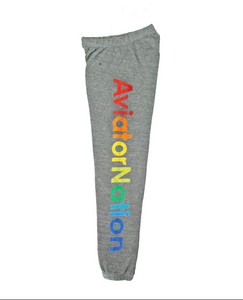 AN  Womens Sweatpant Heather Grey