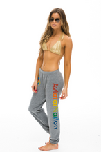 Load image into Gallery viewer, AN  Womens Sweatpant Heather Grey