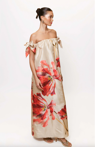 Iris Off the Should Maxi Dress