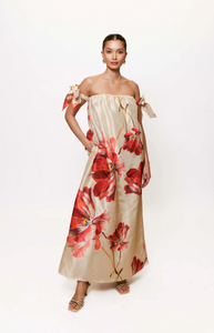 Iris Off the Should Maxi Dress