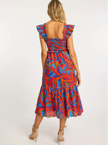 NYX Midi Dress Passion Palm