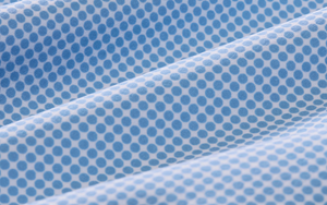 Leeward Shirt Circle Print Provence Blue