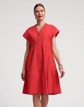 Load image into Gallery viewer, FV Breezy Mini Dress Red