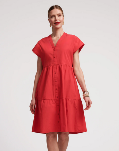 FV Breezy Mini Dress Red