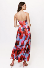 Load image into Gallery viewer, Russo Maxi Dress Peri/Red Blot Floral