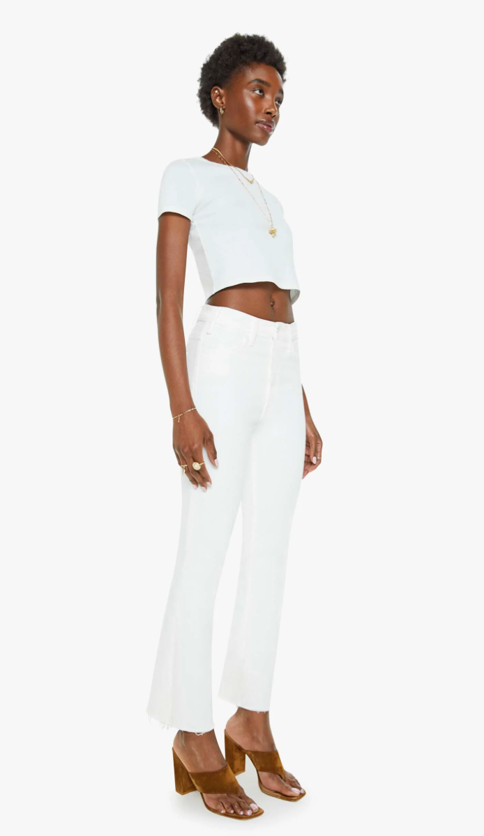 mother - mother ショート トップス The Drop Square Short Sleeve - Over MOTHER