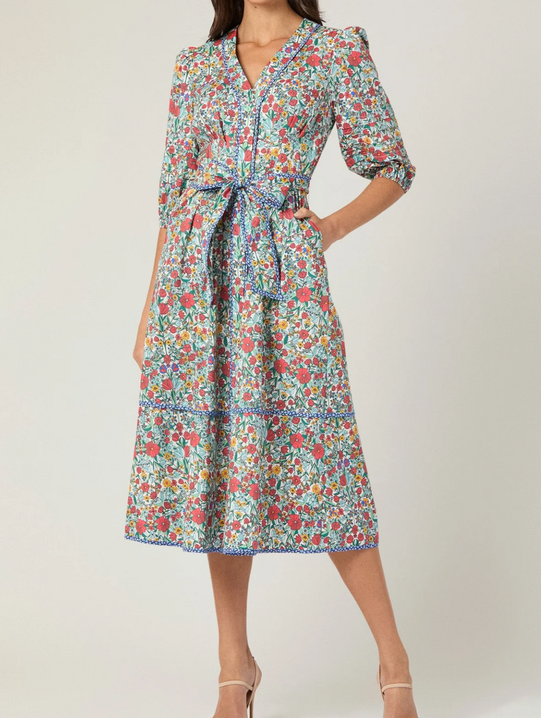 Highland Floral Midi Multi