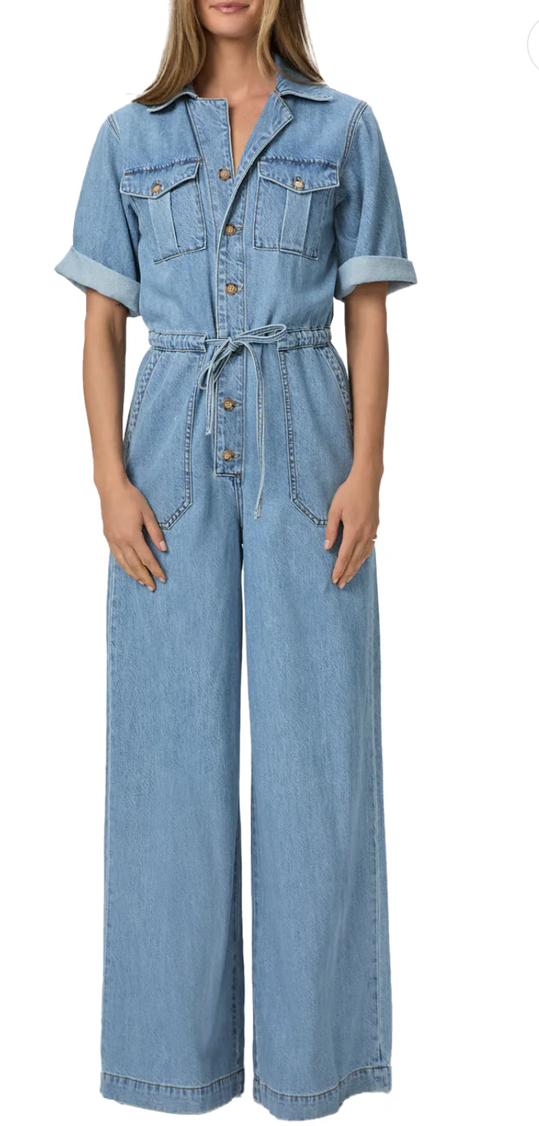 Rumi Denim Jumpsuit Serenity