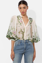 Load image into Gallery viewer, Alice + Olivia Charis Blouse Ivy Romance