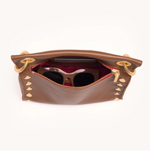 Load image into Gallery viewer, Tony Medium Mahogany Gold Brushed