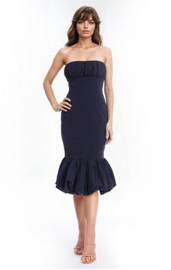 BM Iris Mermaid Dress Midnight RENTAL