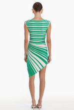 Load image into Gallery viewer, AU Lizette Dress Green Ivory
