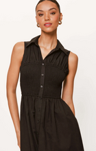 Load image into Gallery viewer, Julissa Midi Dress Black