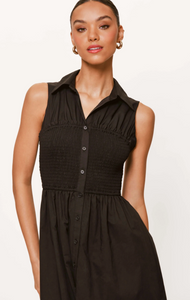 Julissa Midi Dress Black