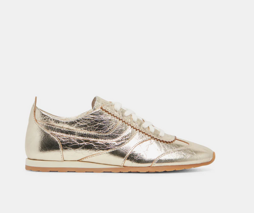 DV Delany Sneaker Gold Crinkle