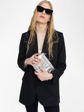 Load image into Gallery viewer, ZV Viva Strass Western Blazer Black