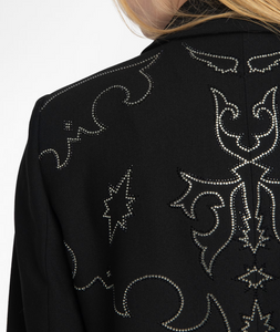 ZV Viva Strass Western Blazer Black