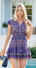 Load image into Gallery viewer, WW Zoey Dress / Indigo Wildflower