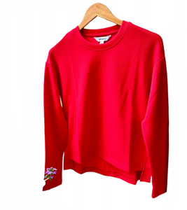 Air LS Side Slit Top Spanx Red