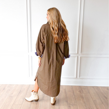 Load image into Gallery viewer, CL Dani Dress Forest/Lavender