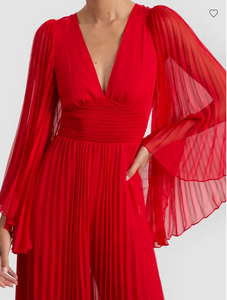 AO Bennet Jumpsuit Bright Red