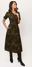 Load image into Gallery viewer, Parker Dress Olive Paisley Floral