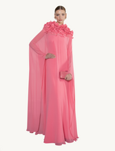 Load image into Gallery viewer, Georgette Gown Seacoral