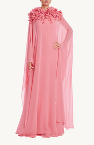 Georgette Gown Seacoral