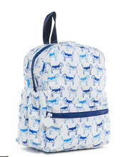 Load image into Gallery viewer, Mini Backpack Puppy Love Blue