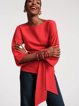 Load image into Gallery viewer, FV Whitney Wrap Top Red