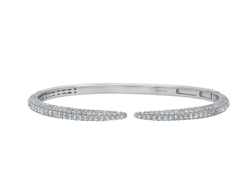 Chamonix Pave Cuff Platinum