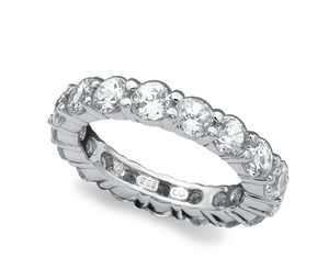 Brilliant Eternity Band Platinum