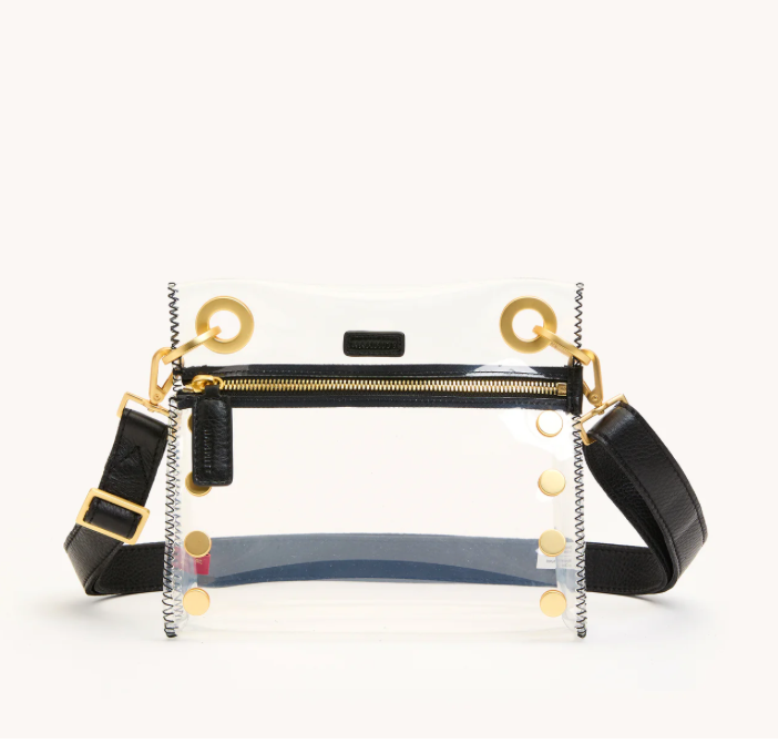 Tony Small Clear Black/Gold