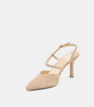 Load image into Gallery viewer, DV Kamra Suede Heels Carmel