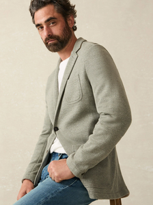 Inlet Blazer Olive Melange