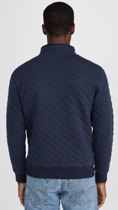 Epic Quilted Pullover Navy