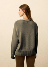Load image into Gallery viewer, Sunwashed Roll Neck Sweater Sage