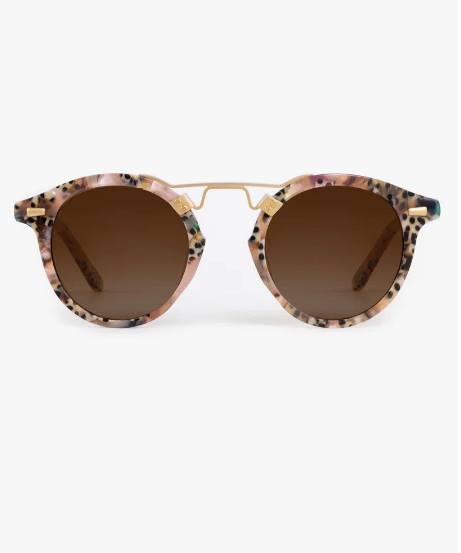 St. Louis Pink Poppy 18K Polarized – The Blue Collection display picture 1