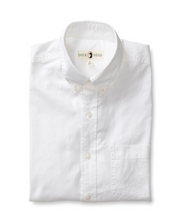 Load image into Gallery viewer, Cotton Oxford Sport Shirt Morris Solid White