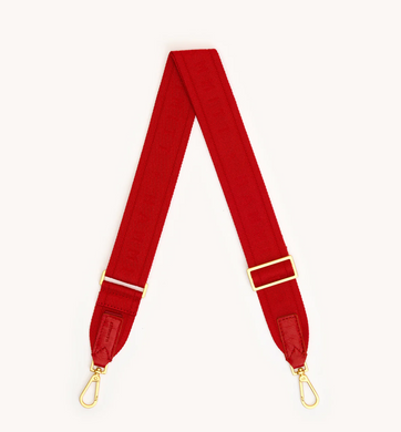 Hammitt Webbing Purse Strap Red