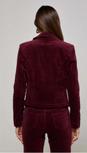 Load image into Gallery viewer, Wayne Velvet Blazer Dark Port