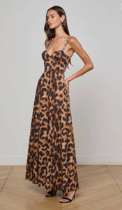 Sutton Maxi Dress Leopard