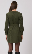 Load image into Gallery viewer, Manon Mini Dress Forest Green