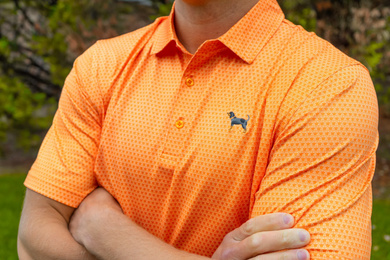 Bluetick All T Polo Orange
