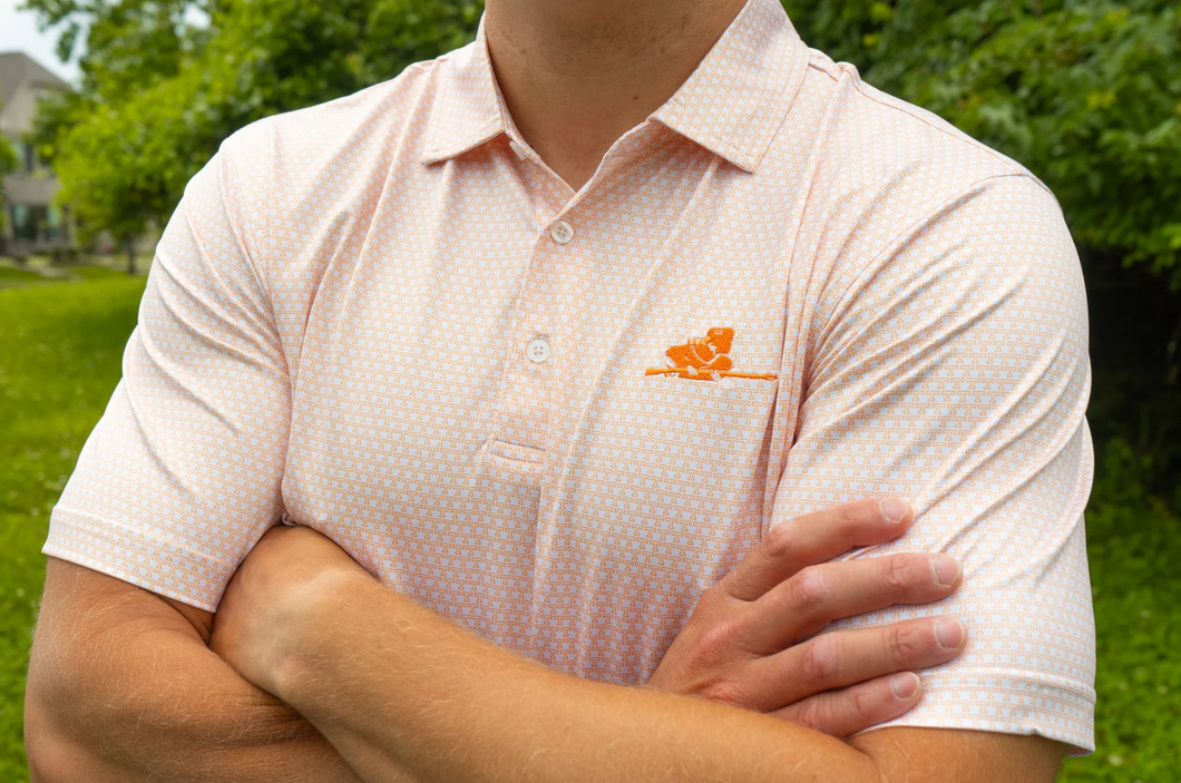 Rifleman All T Polo White/Orange