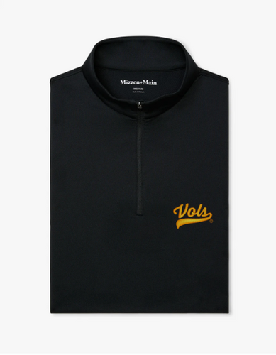 Men's UTK Vols Quarter Zip Pullover Black