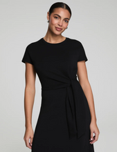 Load image into Gallery viewer, AirEssential Tie-Waist Maxi Dress Very Black