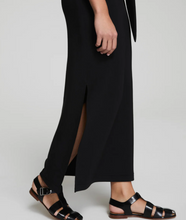 Load image into Gallery viewer, AirEssential Tie-Waist Maxi Dress Very Black