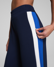 Load image into Gallery viewer, Colorblock Wide Leg Pant Navy